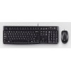 Logitech Desktop MK120 toetsenbord USB QWERTZ Duits Inclusief muis Zwart OPEN BOX