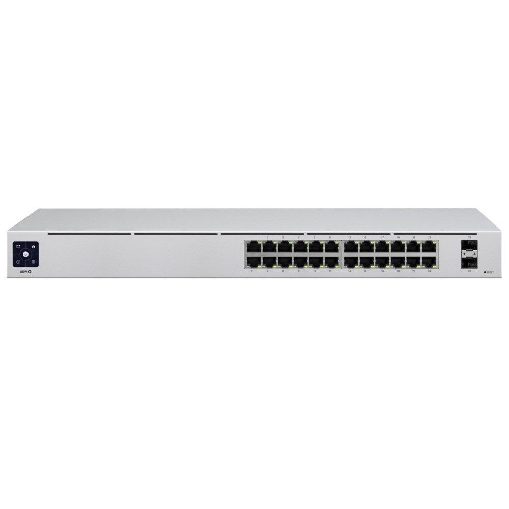 Ubiquiti UniFi USW-24 netwerk-switch Managed L2 Gigabit Ethernet (10/100/1000) Zilver RETURNED