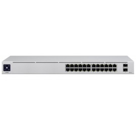 Ubiquiti UniFi USW-24 netwerk-switch Managed L2 Gigabit Ethernet (10/100/1000) Zilver RETURNED